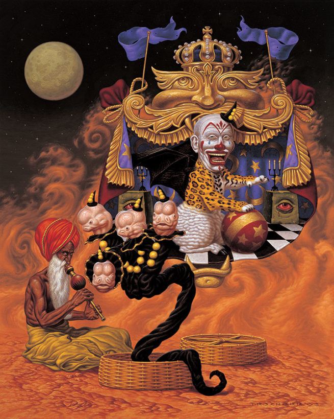 Todd Schorr: American Surreal - Ape Paintings - YouTube